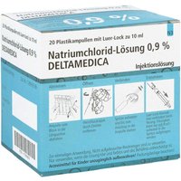 Natriumchlorid-lÃ¶sung 0,9% Deltamedica Luer-lo Pl.