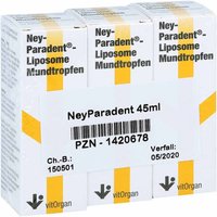 Neyparadent Liposome Mundtropfen