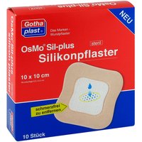 Osmo Sil-plus Silikonauflage 10x10 cm steril