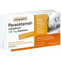Paracetamol ratiopharm 125mg
