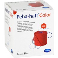 Peha Haft Color Fixierbinde latexf.10 cmx20 m rot