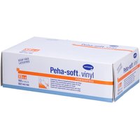 Peha-Soft Vinyl Untersuhungshandschuhe unsteril puderfrei XS 100 Stück von Peha-soft