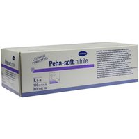 Peha Soft nitrile Unt.handsch.puderfr. unsteril L