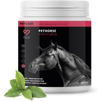 Peticare Detox-Mix Pulver für Pferde, unterstützt Leber & Nieren, Darmfunktion