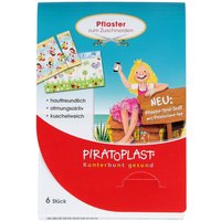 Piratoplast MÃ¤dchen Pflasterzuschnitt 6x10 cm