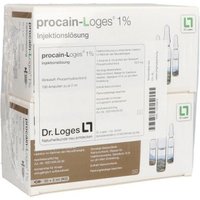 Procain-loges 1% InjektionslÃ¶sung Ampullen