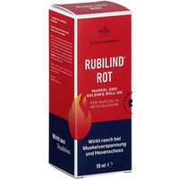 Rubilind rot Muskel und Gelenks Roll-on