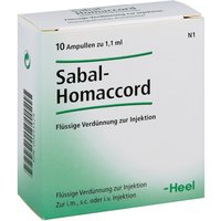 Sabal Homaccord Ampullen