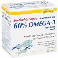 SeefischÃ¶l Supra mit 60% Omega-3-fetts.weichkaps.