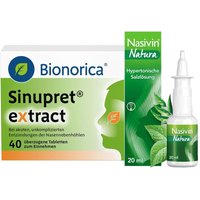 Sinupret® extract + Nasivin® Natura Nasenspray