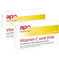 Vitamin C und Zink Lutschtabletten von apodiscounter