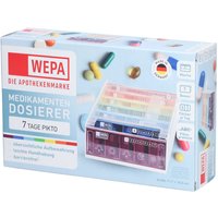 Wepa 7 Tage Wochenmagazin Regenbogen/Piktogramme von Wepa