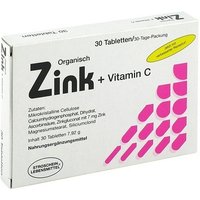 Zink Organisch+Vitamin C Tabletten