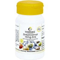 Zinkpicolinat 15 mg Zink Tabletten