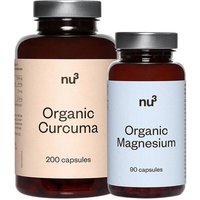 nu3 Bio Magnesium Kapseln + nu3 Bio Kurkuma Kapseln von nu3
