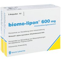 Biomo Lipon 600 mg Ampullen von biomo-lipon