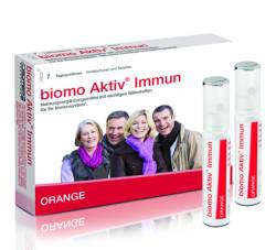 BIOMO Aktiv Immun Trinkfl.+Tab.7-Tages-Kombi 214 g von biomo pharma GmbH