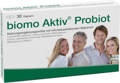 BIOMO Aktiv Probiot Kapseln 15,6 g von biomo pharma GmbH