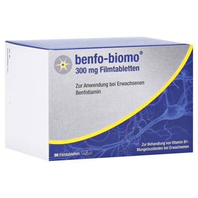 "Benfo-biomo 300mg Filmtabletten 90 Stück" von "biomo pharma GmbH"