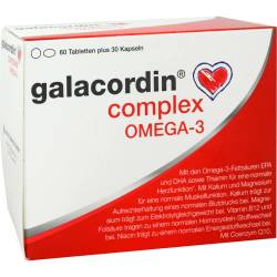 GALACORDIN complex Omega-3 60 St Tabletten von biomo pharma GmbH
