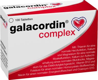GALACORDIN complex Tabletten 84 g von biomo pharma GmbH