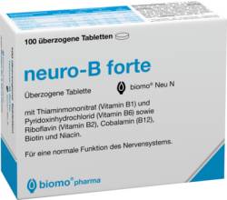 NEURO-B forte biomo Neu �berzogene Tabletten 26.2 g von biomo pharma GmbH