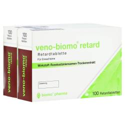 "Veno-biomo retard Retard-Tabletten 200 Stück" von "biomo pharma GmbH"