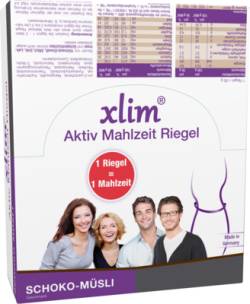XLIM Aktiv Mahlzeit Riegel Schoko-M�sli 12X56 g von biomo-vital GmbH