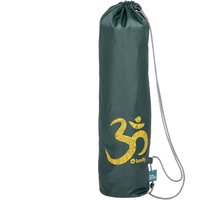 Easy Bag Yogamattentasche aus Polyester mit OM Print Dunkelgrün von bodhi