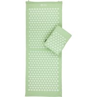 Vital Akupressur-SET XL pastellgrün: Akupressur-Matte mit Kissen und Tasche von bodhi