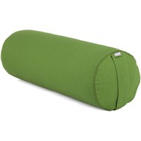 Yoga-Bolster (rund) Basic olive, Dinkelhülsen, 118-G von bodhi