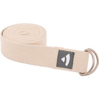 Yogagurt Asana Belt, Metallringe Baumwolle natur 910-M von bodhi