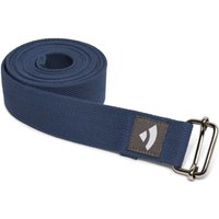 Yogagurt Asana Belt, Schiebeschnalle Baumwolle dunkelblau 910-Db von bodhi