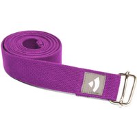 Yogagurt Asana Belt, Schiebeschnalle Baumwolle lila 910-Sl von bodhi