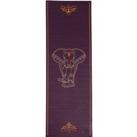 Yogamatte Leela Collection Aubergine, Big Elephant bi-color, PVC von bodhi