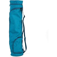 Yogamatten Tasche Asana Bag 60 petrol meliert, Polyester/Polyamide bestickt von bodhi