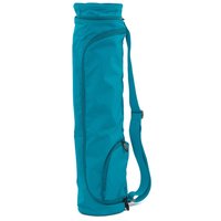 Yogamatten Tasche Asana Bag 60 türkis, Polyester/Polyamide bestickt mit OM von bodhi