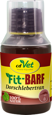 FIT-BARF Dorschlebertran vet. 100 ml von cdVet Naturprodukte GmbH