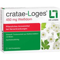 Cratae-loges 450 Mg WeiÃdorn Filmtabletten von cratae-loges