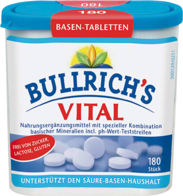BULLRICHS Vital Tabletten 180 St von delta pronatura Dr. Krauss & Dr. Beckmann KG