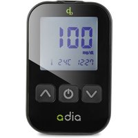 adia Blutzuckermessgerät-Set (mg/dl) zur Blutzucker-Kontrolle bei Diabetes von diabetikerbedarf
