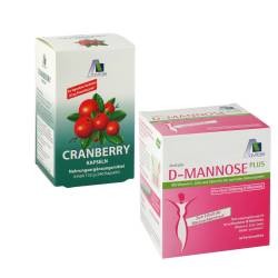 Cranberry Kapseln & D-Mannose Plus Kombi-Set von diverse Firmen