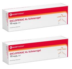 Diclofenac AL Schmerzgel 150 g Doppelpack von diverse Firmen