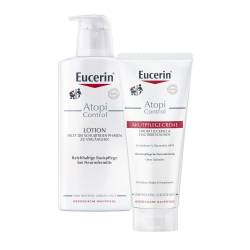 Eucerin AtopiControl Neurodermitis Intensivpflege Lotion und Akutpflege Set von diverse Firmen