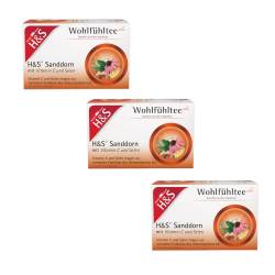 H&S Wohlfühltee Sanddorn mit Vitamin C und Selen 3er Set von diverse Firmen