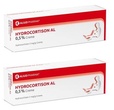 Hydrocortison AL 0,5% Creme 30 g Doppelpack von diverse Firmen