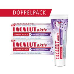 LACALUT aktiv Zahnfleischschutz & Gesunder Zahnschmelz Zahncreme Doppelpack von diverse Firmen