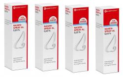 Nasenspray AL Kinder 0,05% 10 ml 4er Set von diverse Firmen