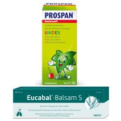 PROSPAN Hustensaft + Eucabal Balsam S Set von diverse Firmen