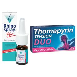 Thomapyrin und Rhinospray Set von diverse Firmen
